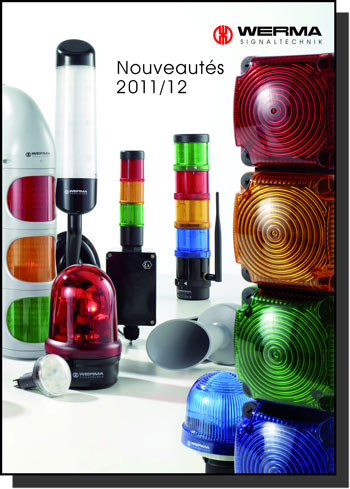 Le fabricant d'alarmes optiques et sonores Werma, lance ses nouveautés 2012 !