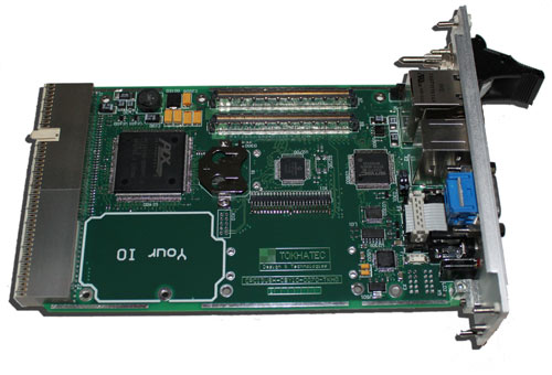 Tokhatec, spécialiste du Computer On Module, présente sa nouvelle porteuse Compact PCI 3U COM Express de sa famille WEADAPT™