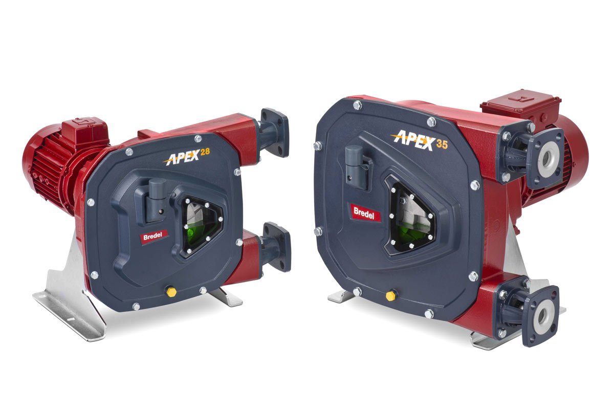 BREDEL (WMFTG) étend sa gamme de pompes APEX avec des modèles plus performants qui réduisent considérablement la maintenance.