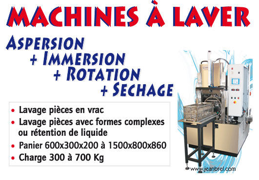 Machine à laver aspersion+immersion+rotation+séchage