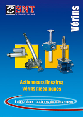 Catalogue vérins mécaniques SNT TM