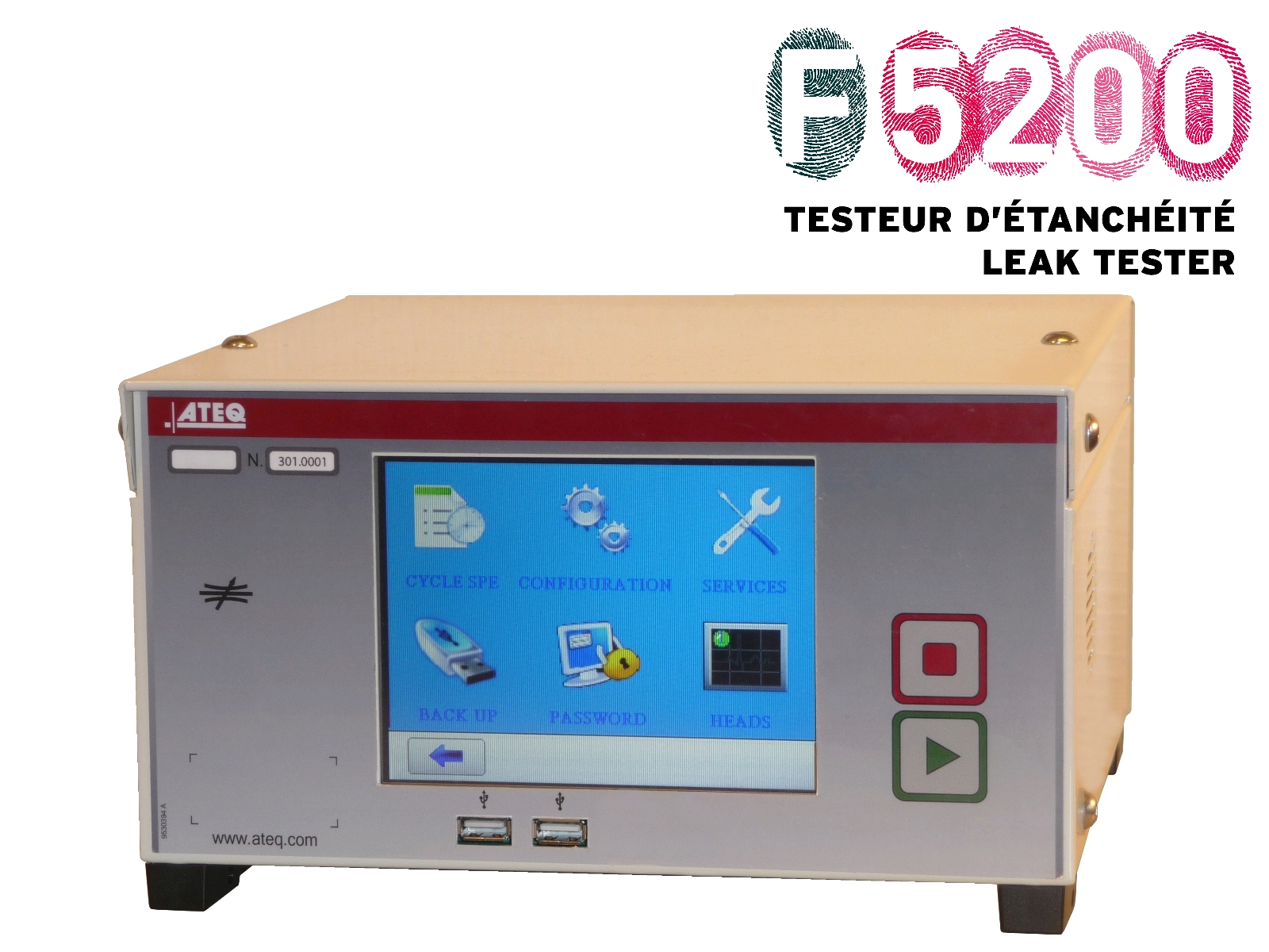 F5200 : Testeur Etanchéité - Détecteur de Fuite